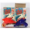 Image 1 : NEW SCHYLLING RETRO WATER GUNS 2 BOXES OF 2