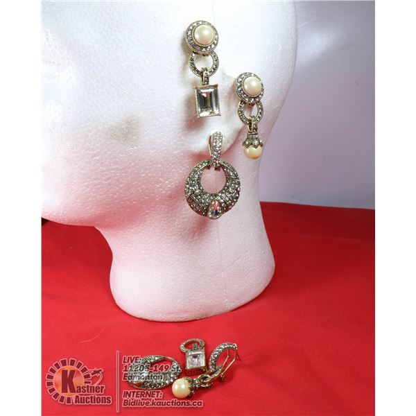 AUTHENTIC HEIDI DAUS SPARKLING SOLUTION EARRINGS