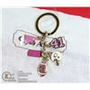 Image 1 : AUTHENTIC COACH KEY FOB WITH 5 PENDANTS NEW