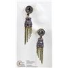 Image 1 : AUTHENTIC HEIDI DAUS FRENCH FLAIR PIERCED EARRINGS
