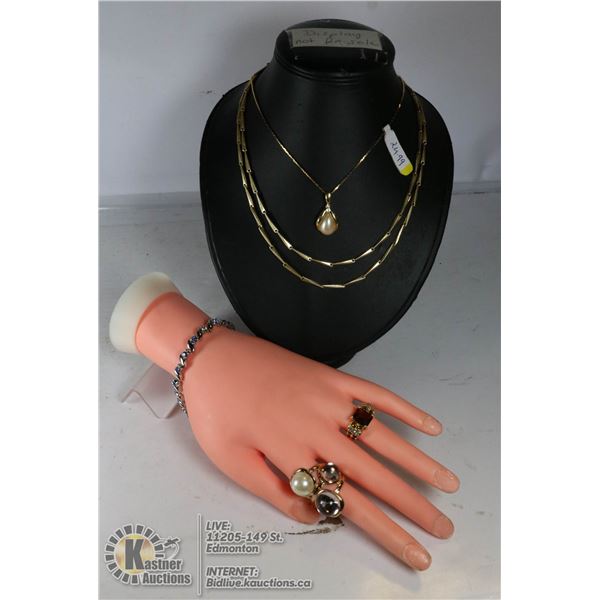 CUSTOM JEWELLERY - CHAIN, BRACELET AND RINGS