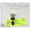 Image 1 : STERLING SILVER .925 EMERALD/RUBY PENDANT 1.5
