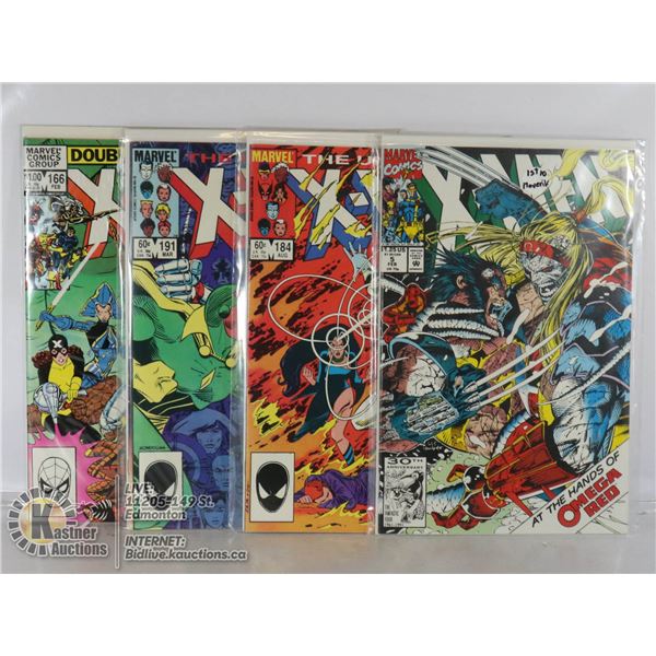 4 X X-MEN COMICS ALL 1ST APPERANCES KEY ISSUES