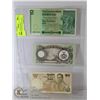 Image 1 : LOT OF 3 MIXED WORLD BANKNOTES FROM COLLECTION