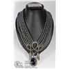 Image 1 : AUTHENTIC HEIDI DAUS FRENCH FLAIR NECKLACE
