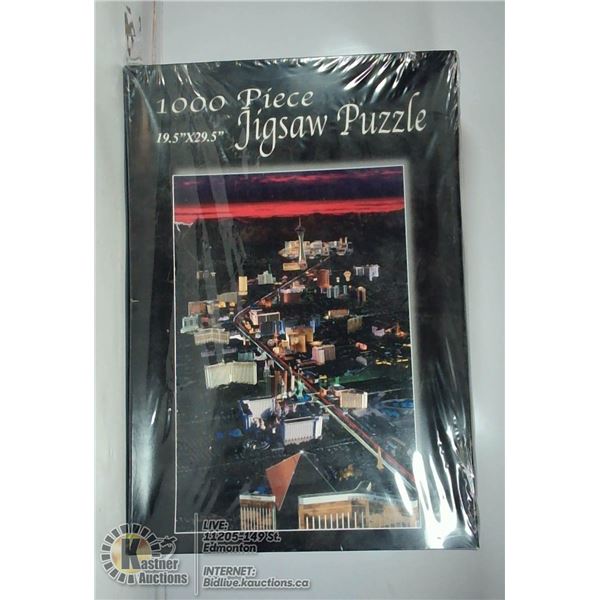 SEALED 1000 PC JIGSAW PUZZLE - VEGAS STRIP