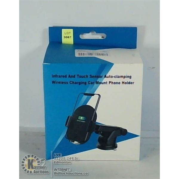 INFRARED AND TOUCH SENSOR AUTO-CLAMPING WIRELESS