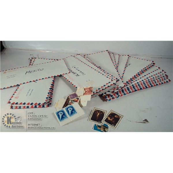 20 UPFA FACULTY BUSINESS AIRMAIL ENVELOPES FILLED