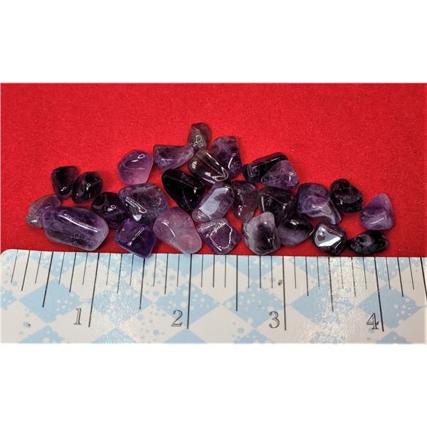 16)  LOT OF 28.7 GRAMS OF NATURAL POLISHED