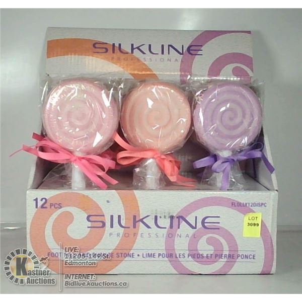 RETAIL BOX OF SILKLINE PROFESSIONAL FOOT FILE AND