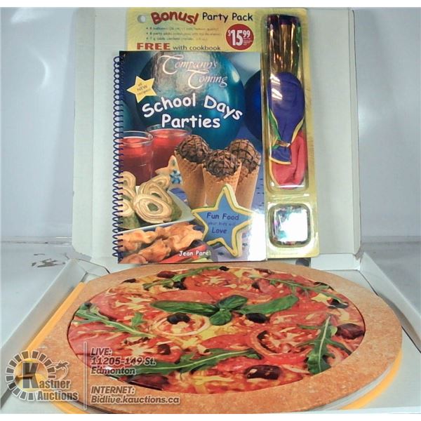 PIZZA & COMPANYS COMING COOKBOOKS