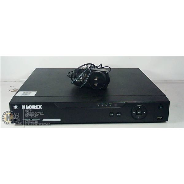 LOREX 1080P HD RECORDER.