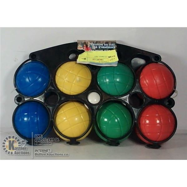 9PC BOCCE BALL SET