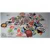 Image 1 : LARGE LOT OF VINYL STICKER/DECALS VARIOUS SIZES