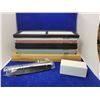 Image 1 : 5) NEW, SET OF SHARPENING STONES AND
