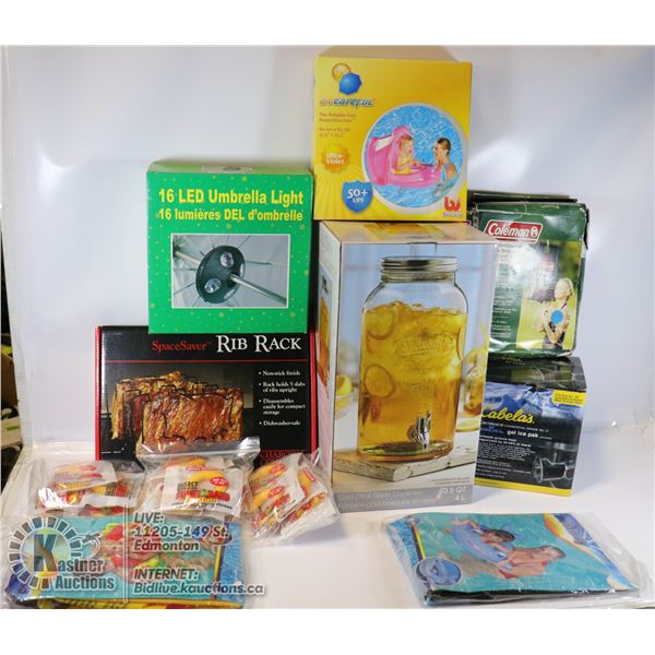 NEW OUTDOOR/CAMPING ITEMS