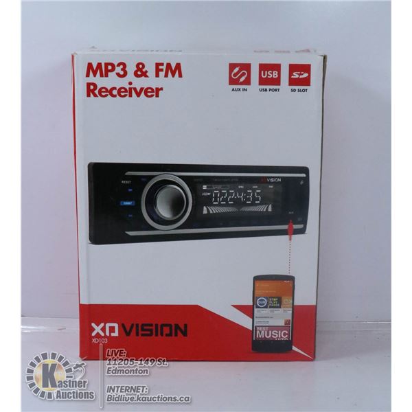 MP3 AND FM RECEIVER.