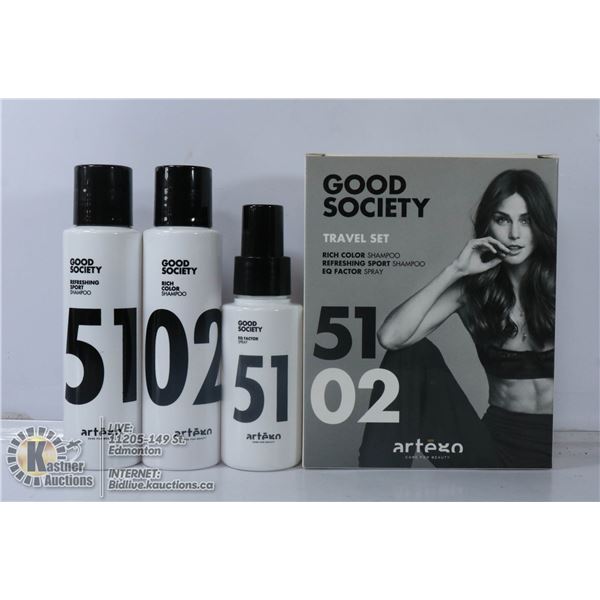 ARTEGO TRAVEL SET RICH COLOR SHAMPOO REFRESHING