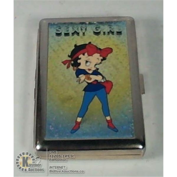 VINTAGE BETTY BOOP CIGARETTE CASE