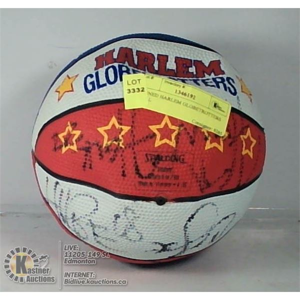 SIGNED HARLEM GLOBETROTTERS BALL