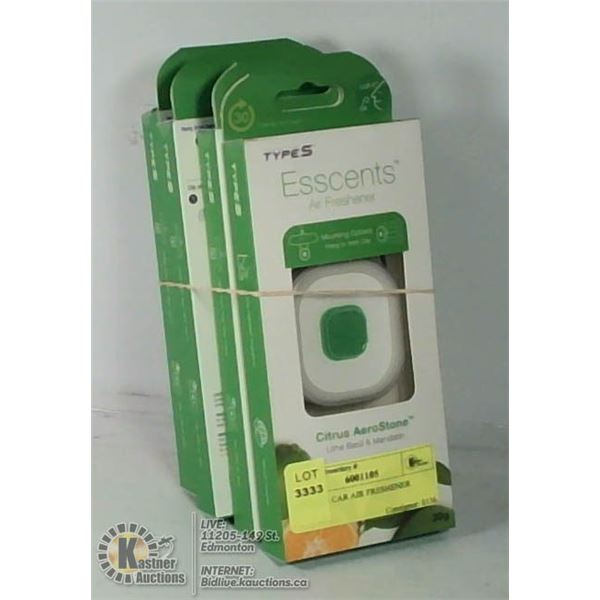 LOT OF 4 CAR AIR FRESHENER
