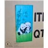 Image 1 : NEW BEADED CURTAIN / WALL HANGING WITH 2 PANDAS &