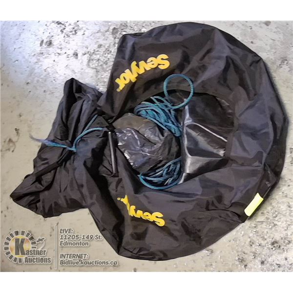 TIRE TUBE BOAT TOY - PULL BEHIND BOAT WITH CASING