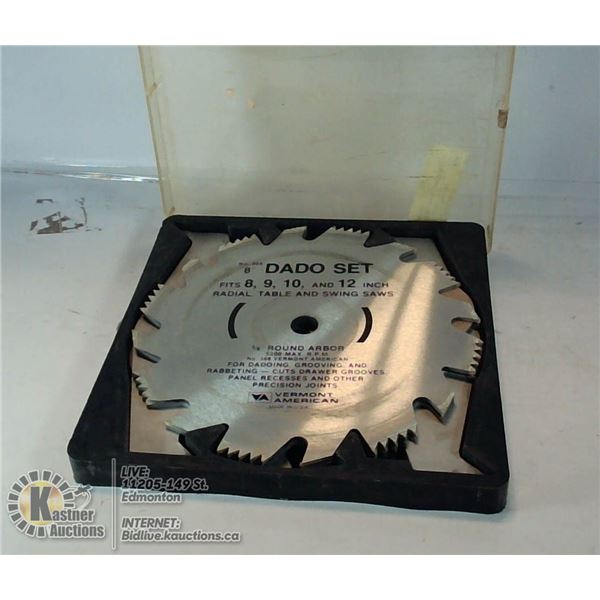 VERMONT AMERICAN 7 PC 8 INCH DADO SET