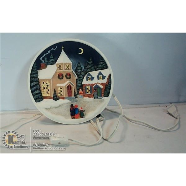 BRADFORD EXCHANGE "KRINGLE'S GENERAL STORE" PLATE