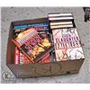 HARDCOVER BOOKS- LOT OF 25- MYSTERY THEME- ASST.