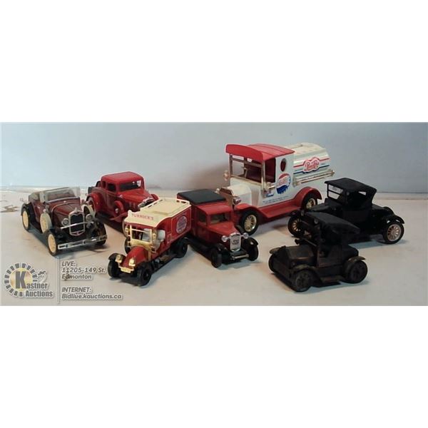 ASSORTED LOT OF DIECAST CARS/TRUCKS