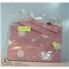 Image 1 : KATE SPADE XL TOTE PINK WITH WHITE POLKA DOTS