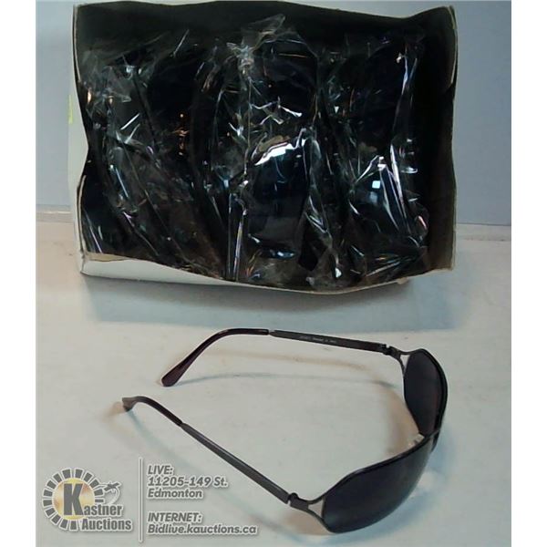 BOX OF RED OAKLEY STYLE SUNGLASSES 400 UV PROTECT