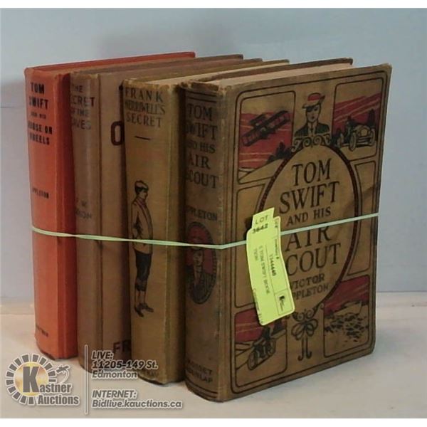 ANTIQUE TOM SWIFT BOOK COLLECTION