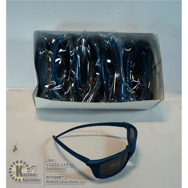 BOX OF BLUE MATTE NARROW FRAME 100%UV PROTECTION