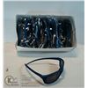 Image 1 : BOX OF BLUE MATTE NARROW FRAME 100%UV PROTECTION