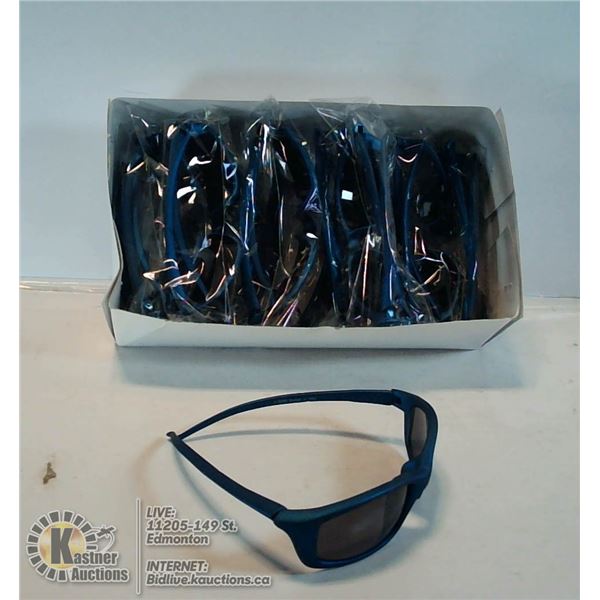 BOX OF BLUE MATTE NARROW FRAME 100%UV PROTECTION
