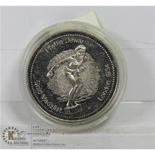 1934 PHYLIS DEWAR GOLD MEDALIST XI COMMONWEALTH