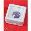 Image 1 : #113-PURPLE AMETHYST GEMSTONE SQUARE 6.15CT