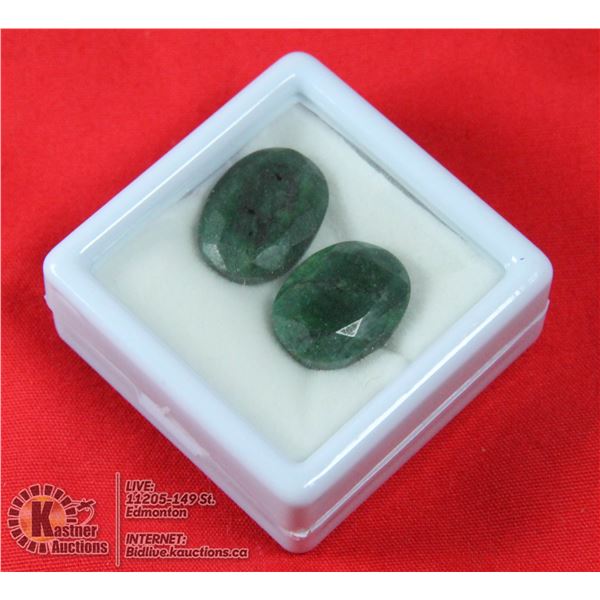 #77-GREEN EMERALD GEMSTONES 26.20CT
