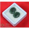 Image 1 : #77-GREEN EMERALD GEMSTONES 26.20CT