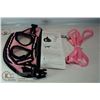 Image 1 : SMALL PINK CAT HARNESS WITH LEASH
