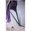 Image 1 : PURPLE FLOWER SHOWER CURTAIN