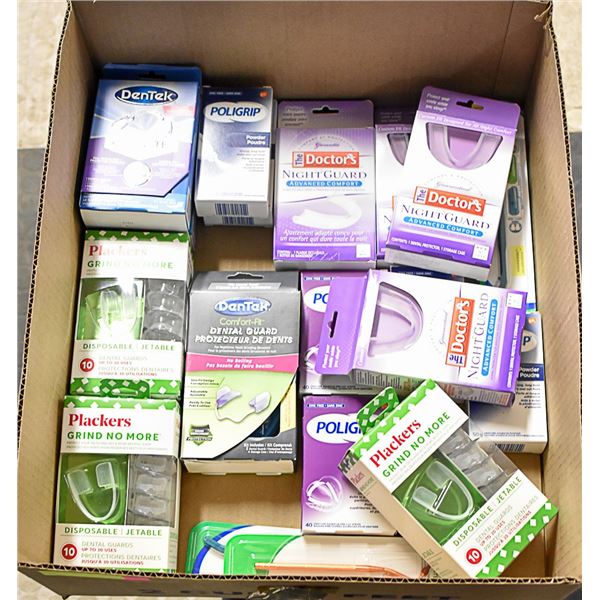 FLAT LOT OF DENTAL PRODUCTS