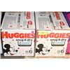 Image 1 : 2 BOXES OF HUGGIES DIAPERS SIZE 6