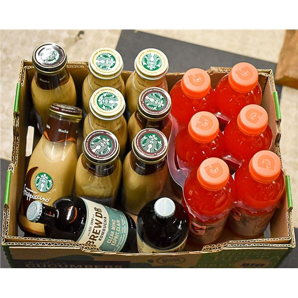 FLAT LOT OF SOFT DRINKS