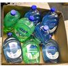 Image 1 : FLAT OF HAND SOAP REFILLS BOTTLES