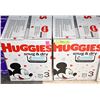 Image 1 : 2 BOXES OF HUGGIES DIAPERS SIZE 3