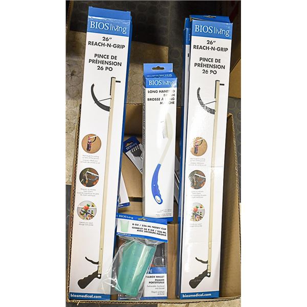 FLAT OF AIDS TO LIVING PRODUCTS