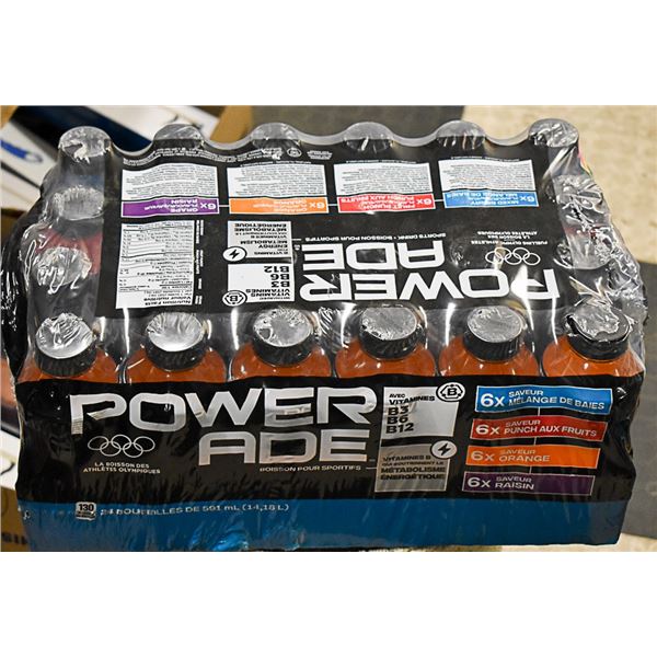 POWERADE CASE OF DRINKS